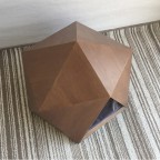 Geometric Haven Dog House