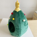 Christmas felt pet cat nest