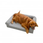 Cool gray pet sofa