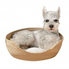 Rattan cool pet nest