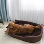 Luxurious Plush Dog Bed