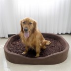 Luxurious Plush Dog Bed