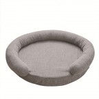 Cozy Round Lounger Pet Bed